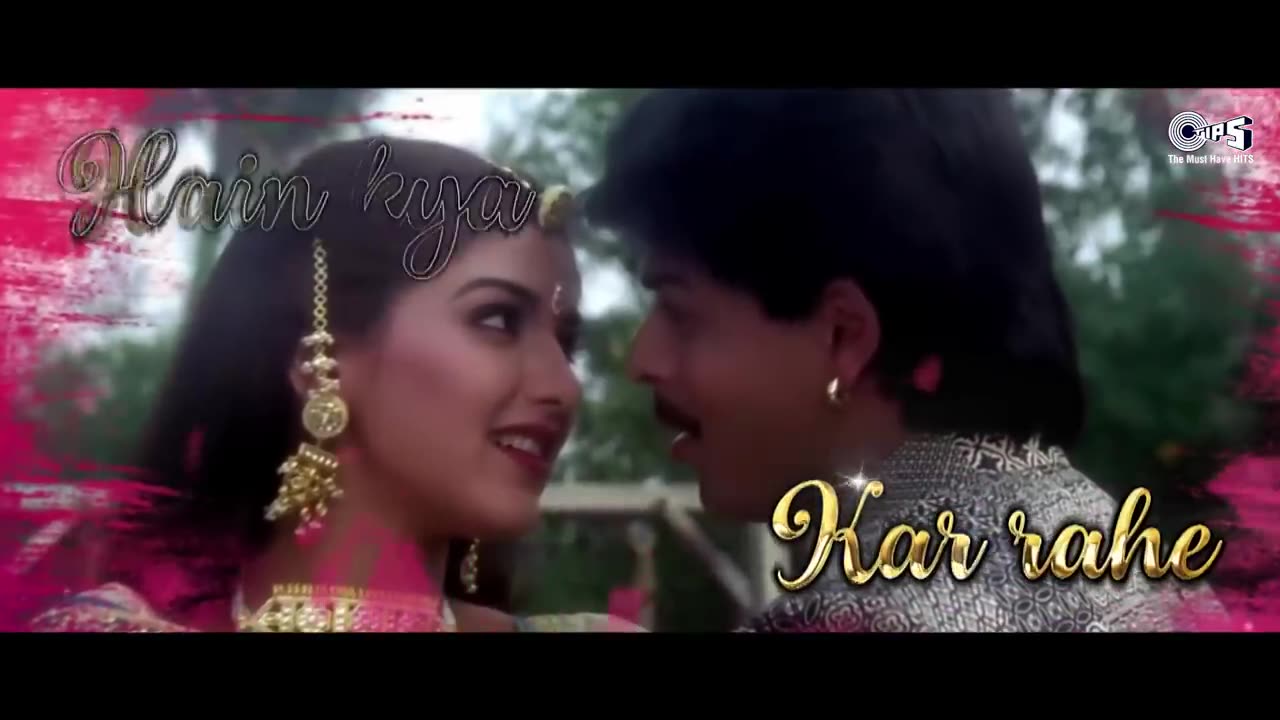 Deewana Main Tera Deewana ❤️ Shahrukh Khan_ Sonail Bendre❤️ 90s Romantic ❤️ Kumar Sanu_ Alka Yagnik