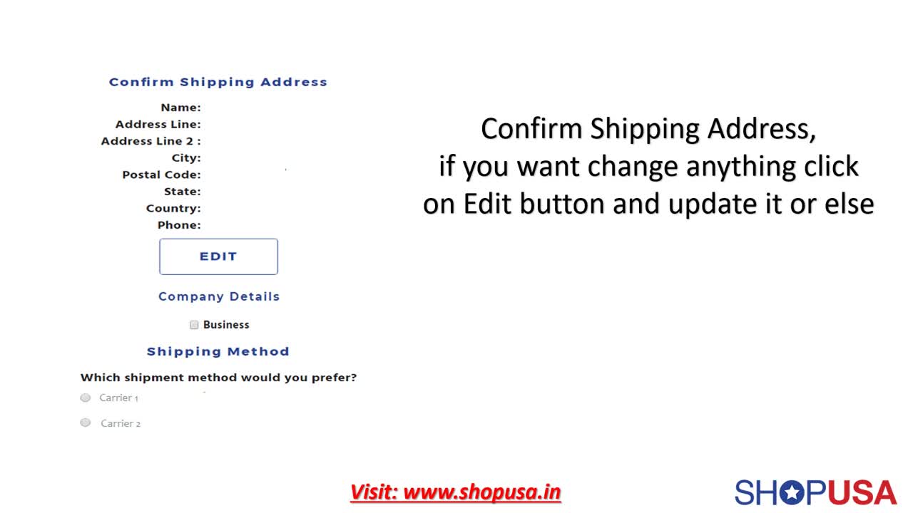 Login with ShopUSA | Ship Products from USA stores to India