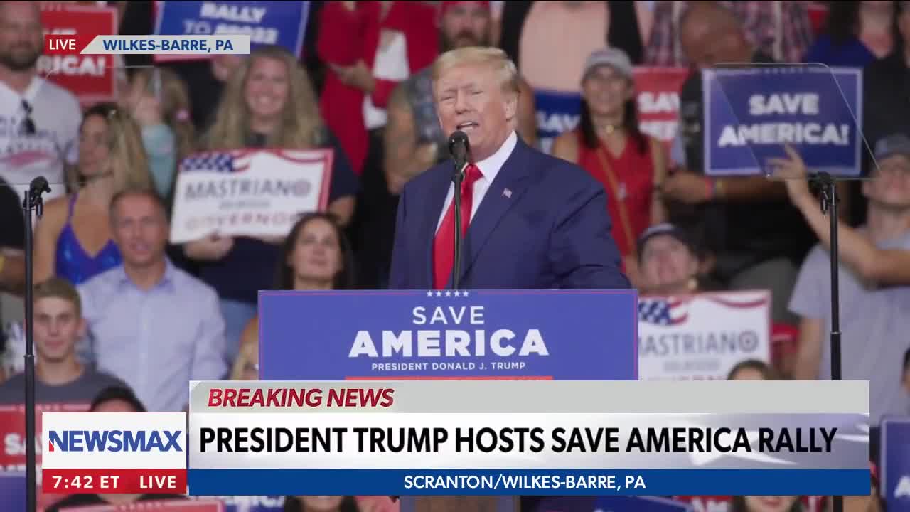 'He's an Enemy of the State!': Trump Rips on Biden's 'Vicious, Hateful, and Divisive Speech'