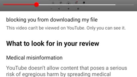 Video Removed from YouTube 10/16/2023 -no strike just removed from 2nd Channel