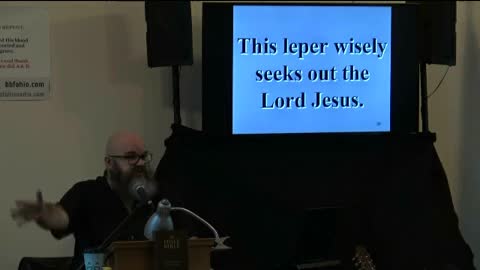 063 Cleansing The Leper (Luke 5:12-14) 2 of 2