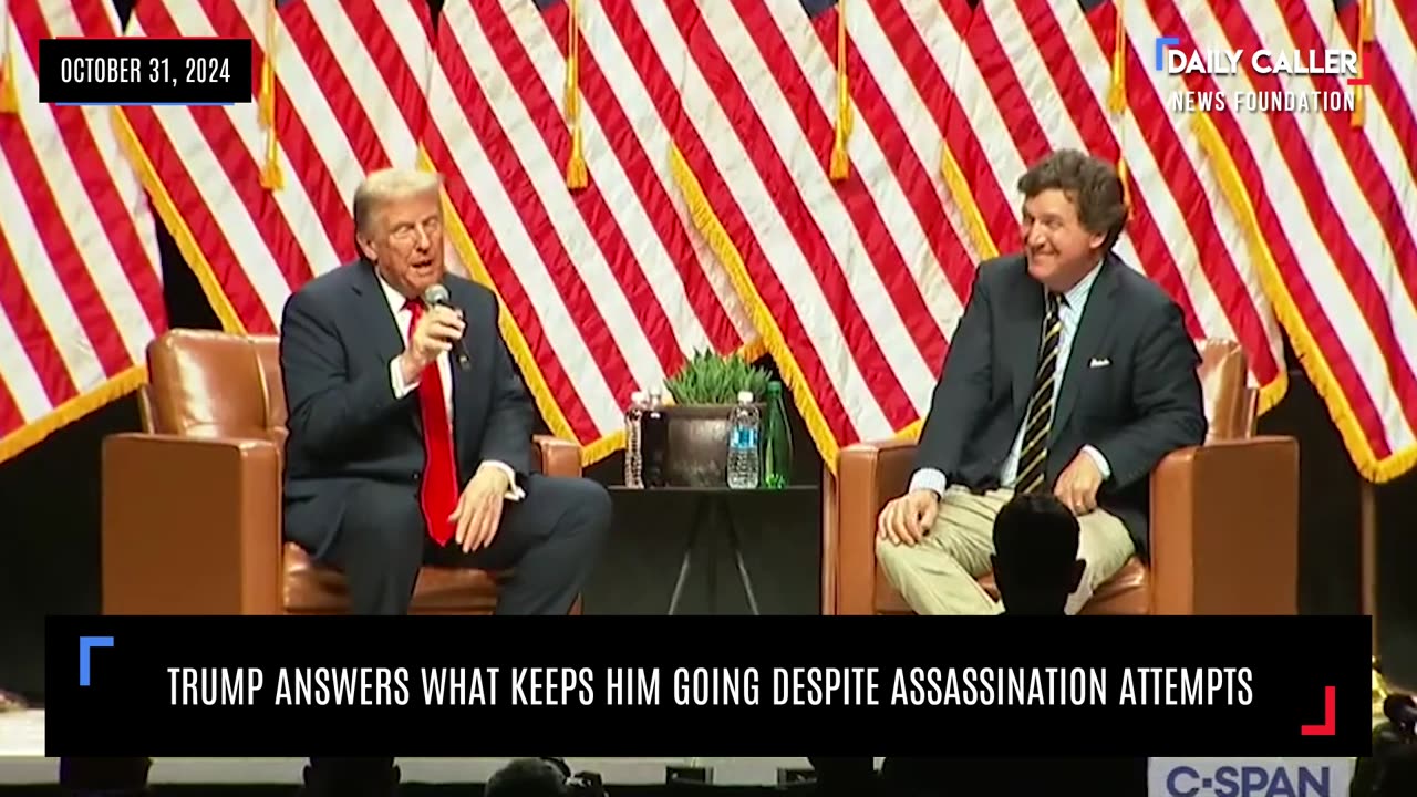 Trump Answers What Keeps Him Going Despite Assassination Attempts