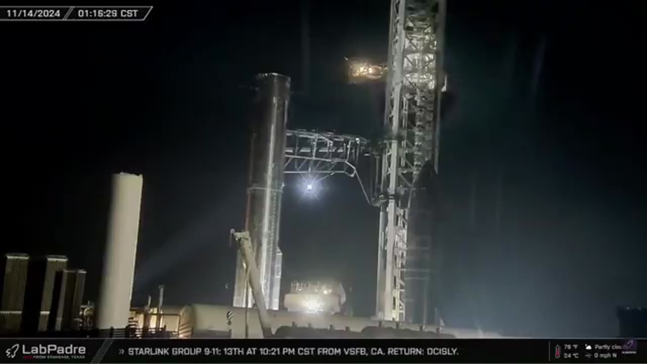 Starship’s Booster Moves To The Launch Pad