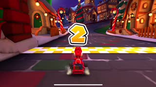 Mario Kart Tour - Donkey Kong Cup Challenge: Smash Small Dry Bones Gameplay