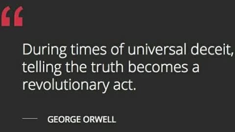 During Times of Universal Deceit…