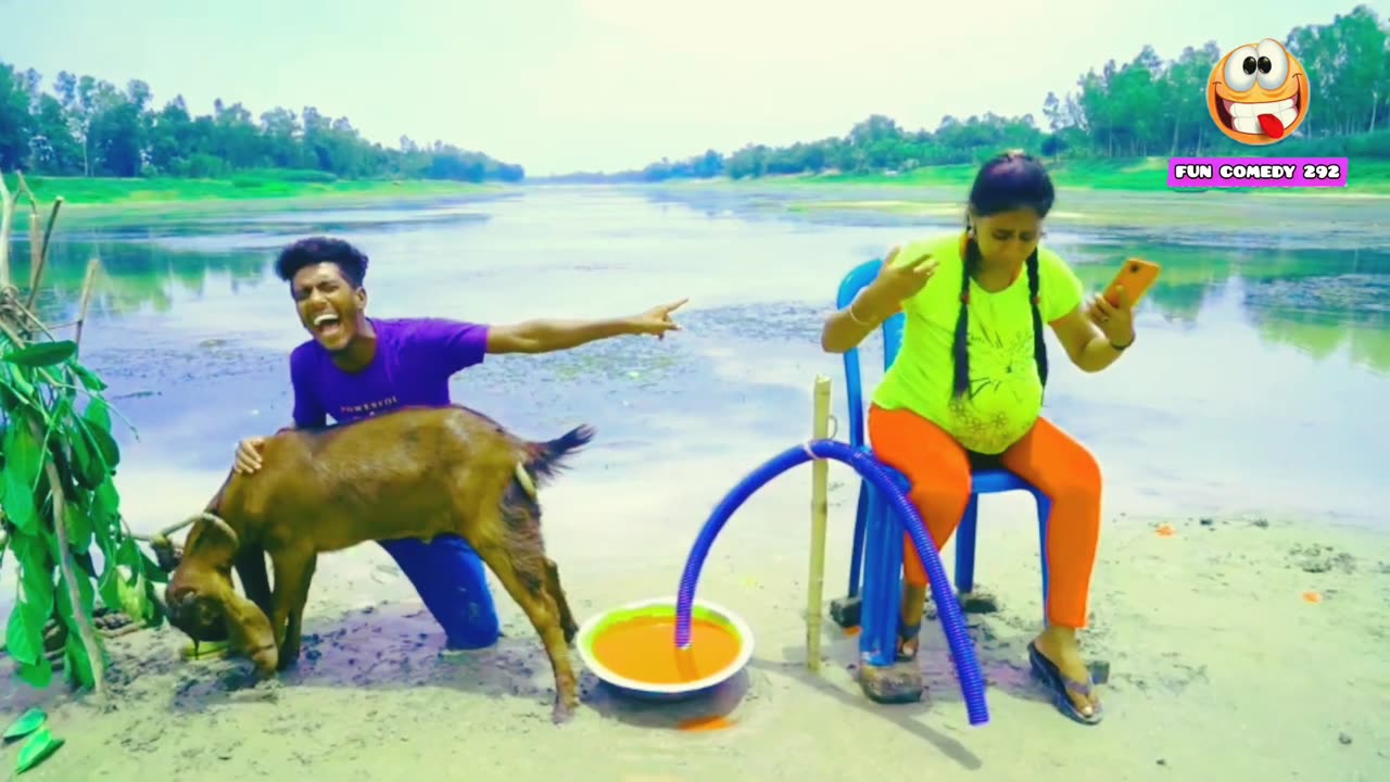 Totally Amazing New Funny Video 2023 😂 Top Comedy Video Episode 01 By @FUNCOMEDY292 (1080p)