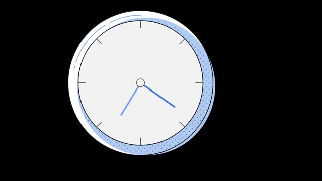 clock sound and voice.