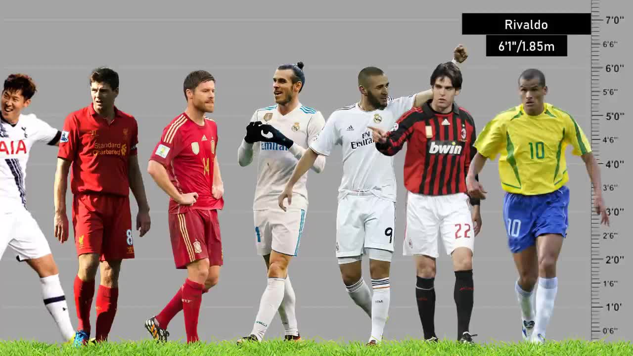 Height Comparison of FIFA Soccer Players