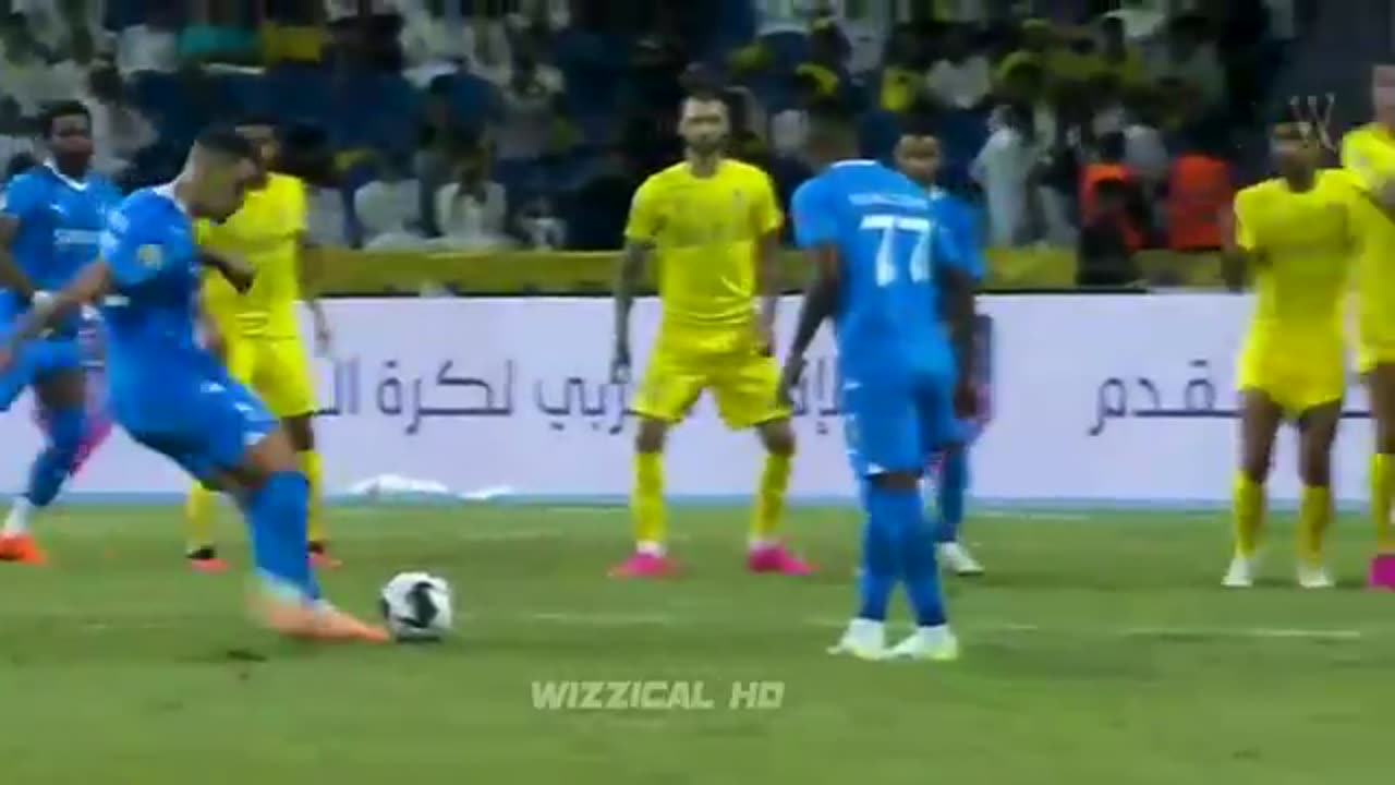 Cristiano Ronaldo unbelievable header Al hilal Vs Al Nasar highlights