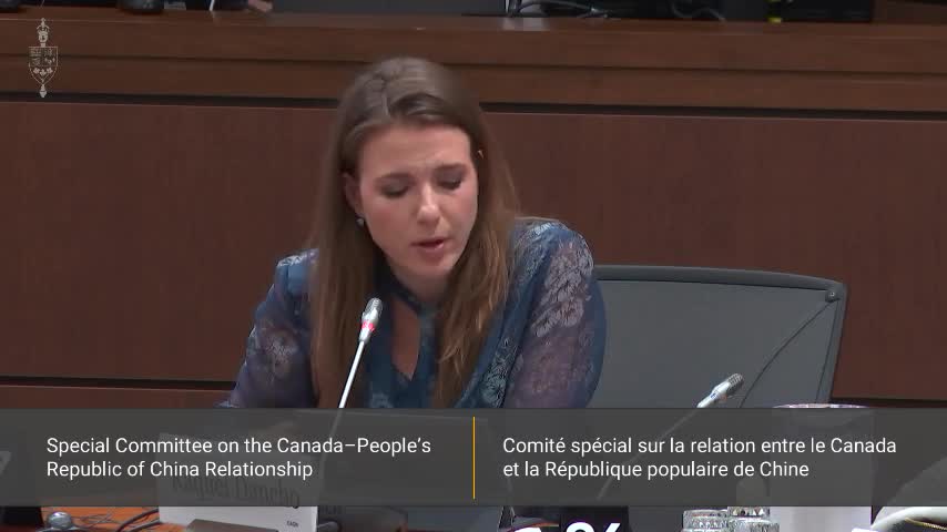Canada: Raquel Dancho: How Should Canada Work With Our Allies On China?