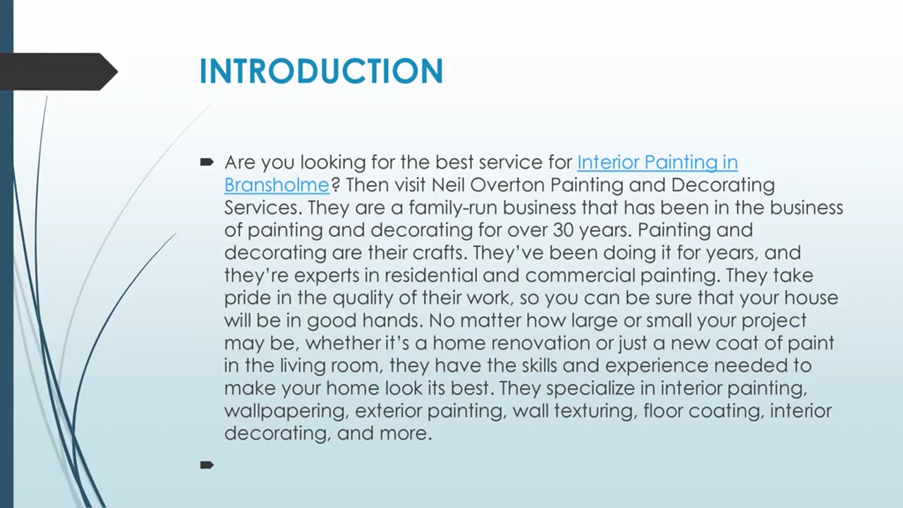 Get The Best Interior Painting in Bransholme.