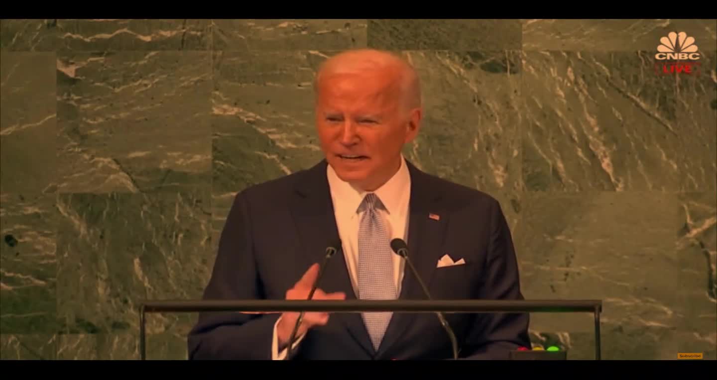 Joe Biden Addresses United Nations - RELENTLESS DIPLOMACY