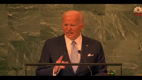 Joe Biden Addresses United Nations - RELENTLESS DIPLOMACY