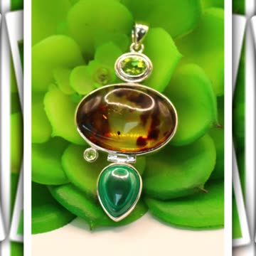 Discover the Harmony of Our Multi-Stone Pendant Collection #crystaljewelry #gemstonejewellery