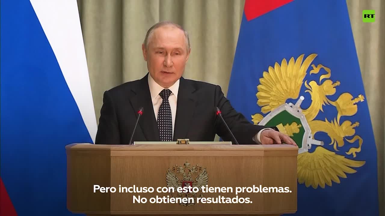 Putin dice che dopo il fallimento dell'Occidente in Ucraina a vincere sul campo di battaglia,l'Europa e gli USA stanno ora cercando senza successo di "distruggere la Russia dall'interno"