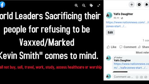 World Leaders Sacrificing their people In The Name Of Healthcare ("Kevin Smith")