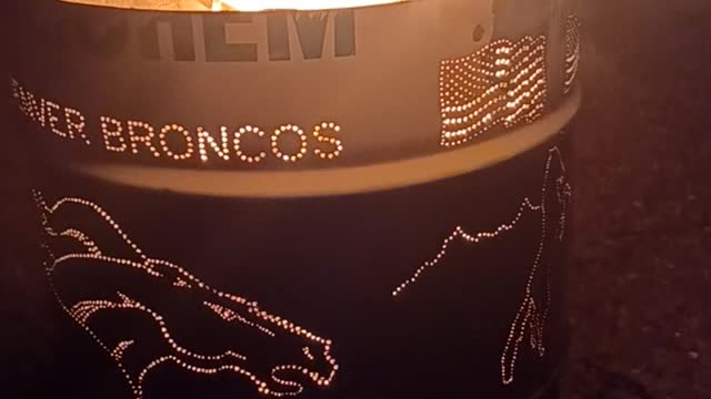 Broncos Barrel