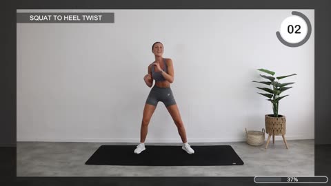 30 Min All Standing Cardio HIIT DANCE