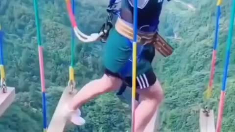 Most dangerous lift #Amazing Video