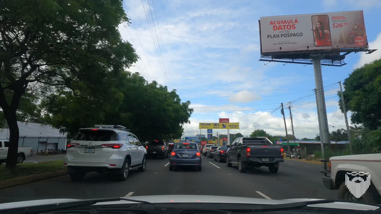 Our Trip to Managua 🇳🇮 Driving in the Rain