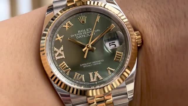 Rolex Green Watch