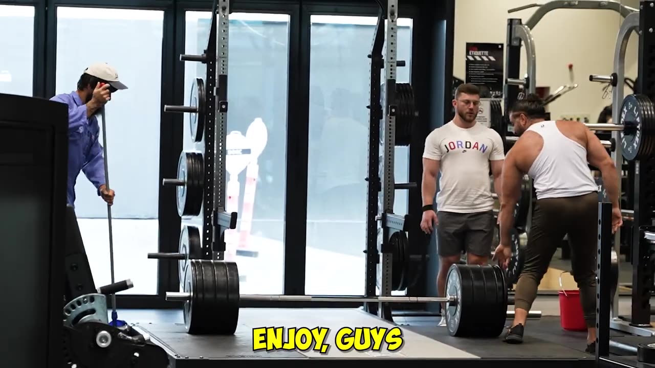 Elite Powerlifter Pretended to be a CLEANER | Anatoly GYM PRANK