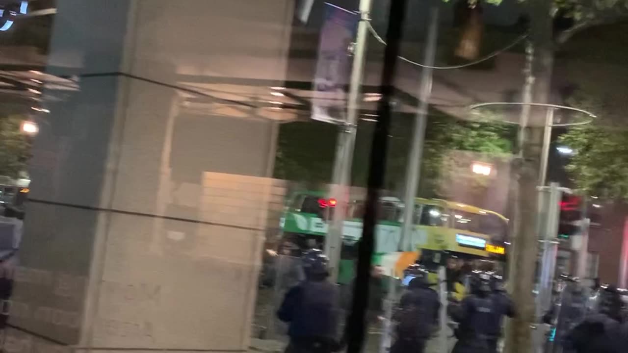 Stuck Inside While Cafe Is Destroyed