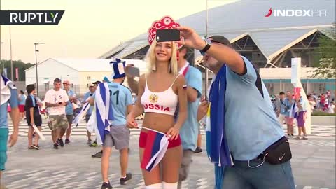 Za nju kažu da je najseksi navijačica na ovom SP-u