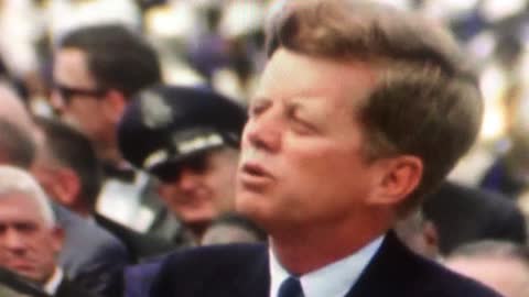 JFK lays out the Future. Short, Inspirational Clip.