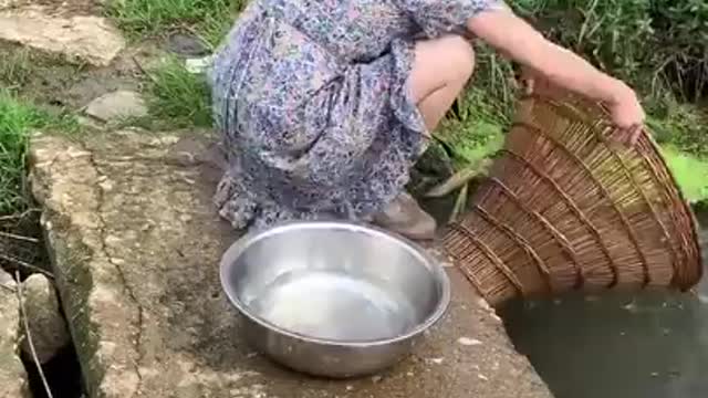 Best Asian Fishing 🐟 Primitive Fishing Techniques 🐟