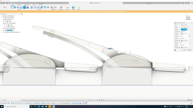 Fusion 360 Regulator Key Pattern