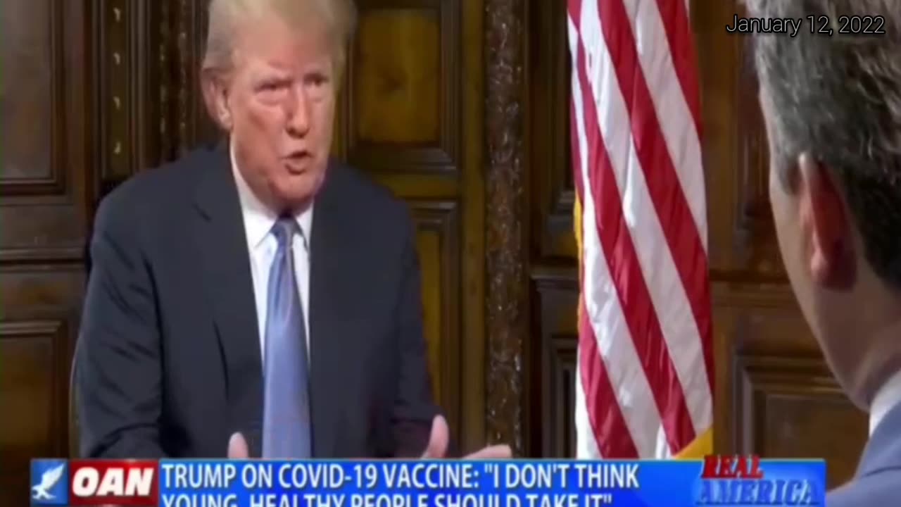 Trump advertising & promotes the jab compilation