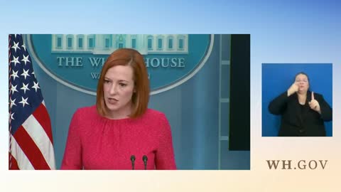 'We Are Here Thanks To The Actions Of The Last President': Psaki Pushes Back To Question On Iran