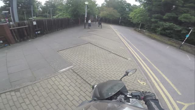 Phone Thief Thrown Off Bicycle