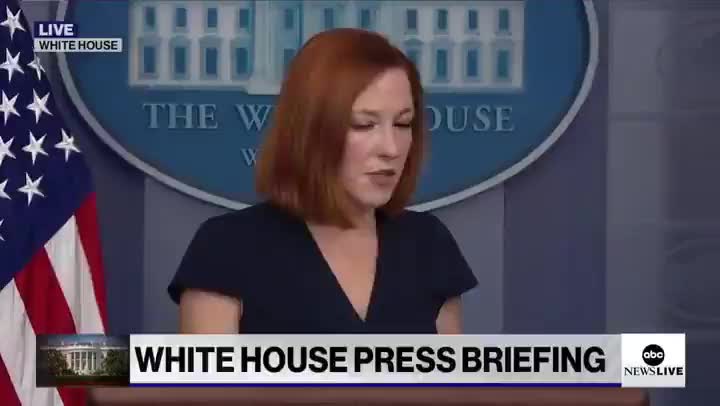 Jen Psaki on inflation: "We all understand the American people are not looking at cost-to-cost comparisons from this year to two years ago."