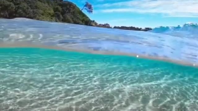 Look, this is the lake formed by nature