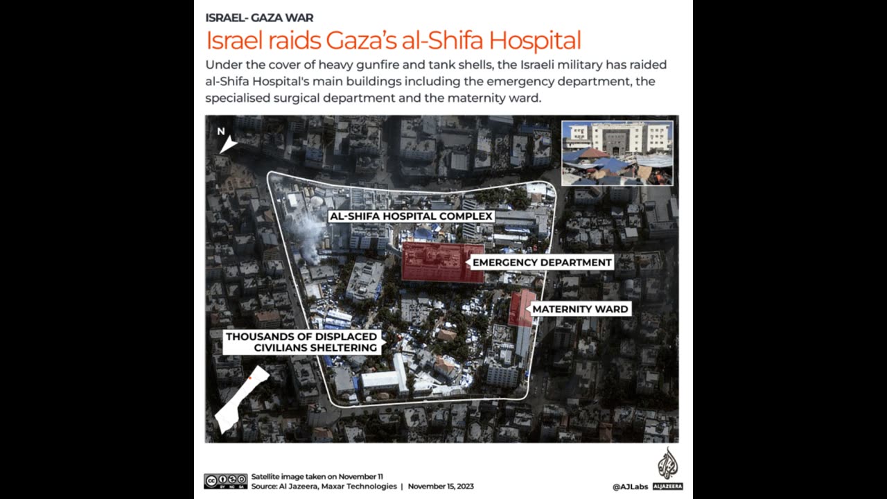 TESTIMONY FROM INSIDE AL-SHIFA HOSPITAL BY Gaza Now correspondent: