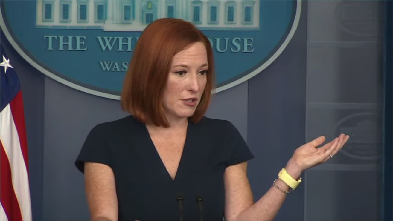 Psaki says Biden is "absolutely" committed to increasing minimum wage to $15/hr.