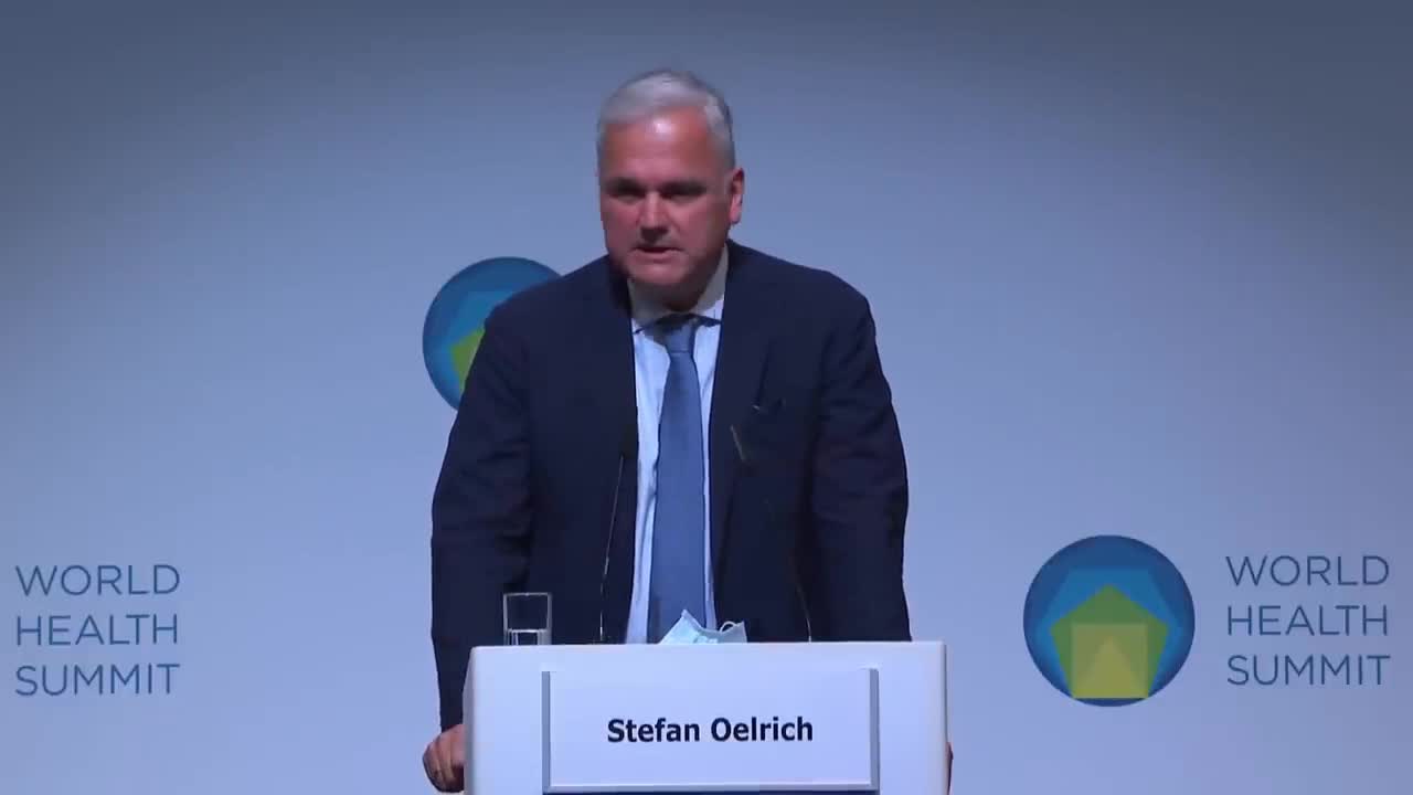 World Health Summit 2021 - Bayer's Stefan Oelrich