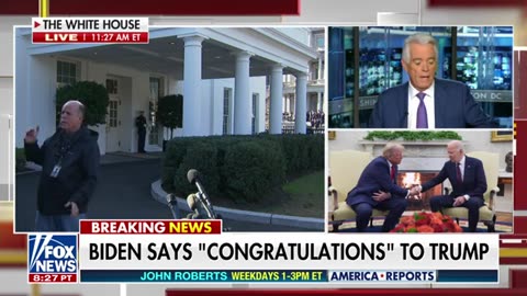 Biden congratulates Trump during historic Oval Office meeting: 'Welcome back'