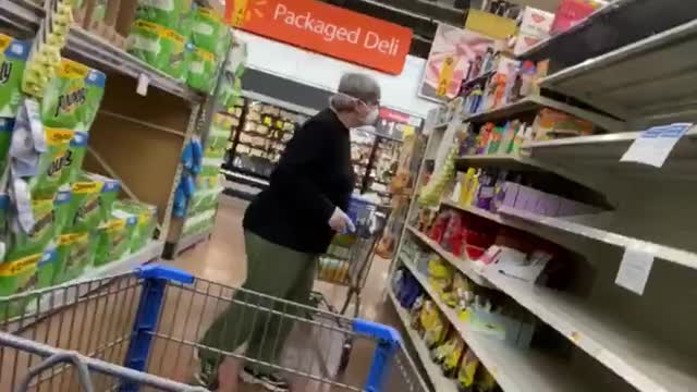 Man Asks Shoppers Which Disinfectant Stops Virus