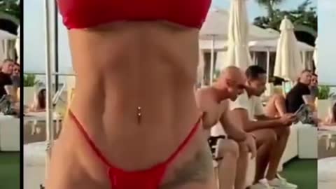 ❤️ Hot and cute tiktok bikini 🔥😜 compilation 