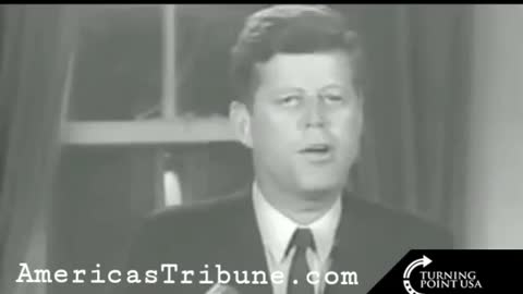 John F. Kennedy sounded an aweful lot like TRUMP