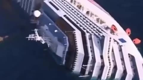 Cruise Ship Tips Over