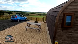 Glamping pod Hayton Hideaways Cumbria