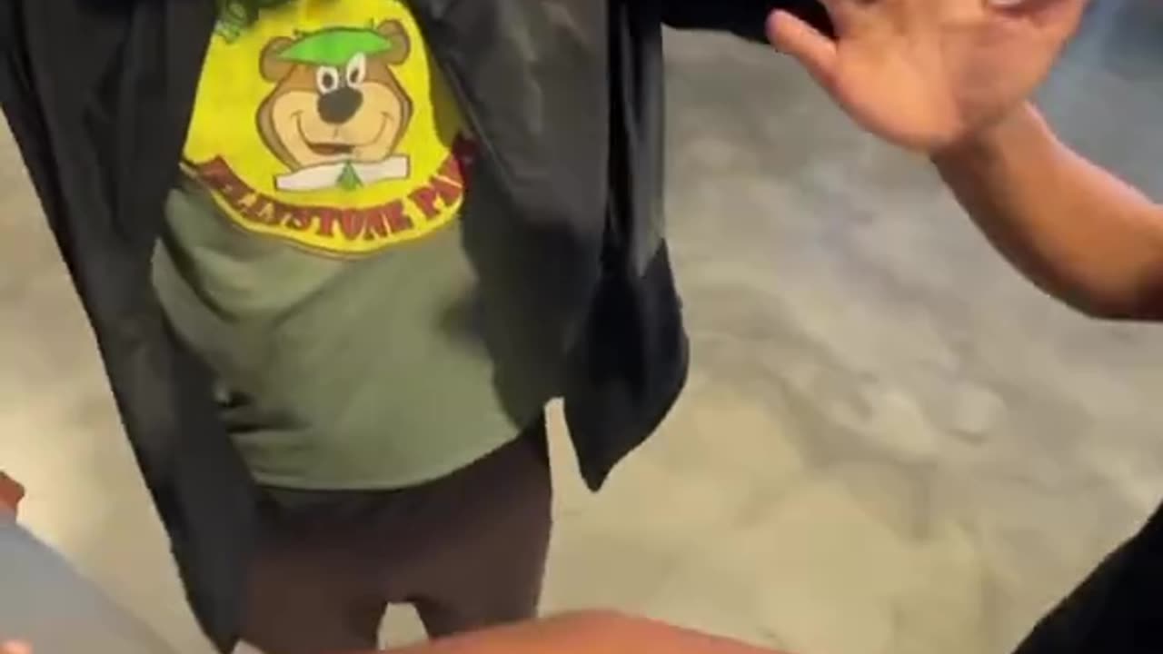 The way he couldn’t even watch😭