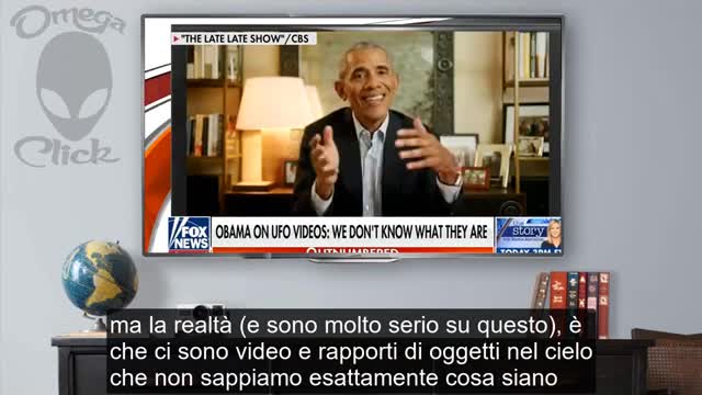 Barack Obama: Ci sono oggetti la fuori che non possiamo spiegare.