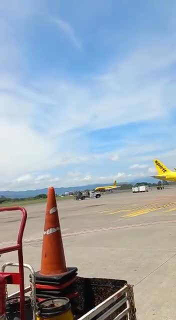 A DHL plane crashes at the San José airport in Costa Rica.