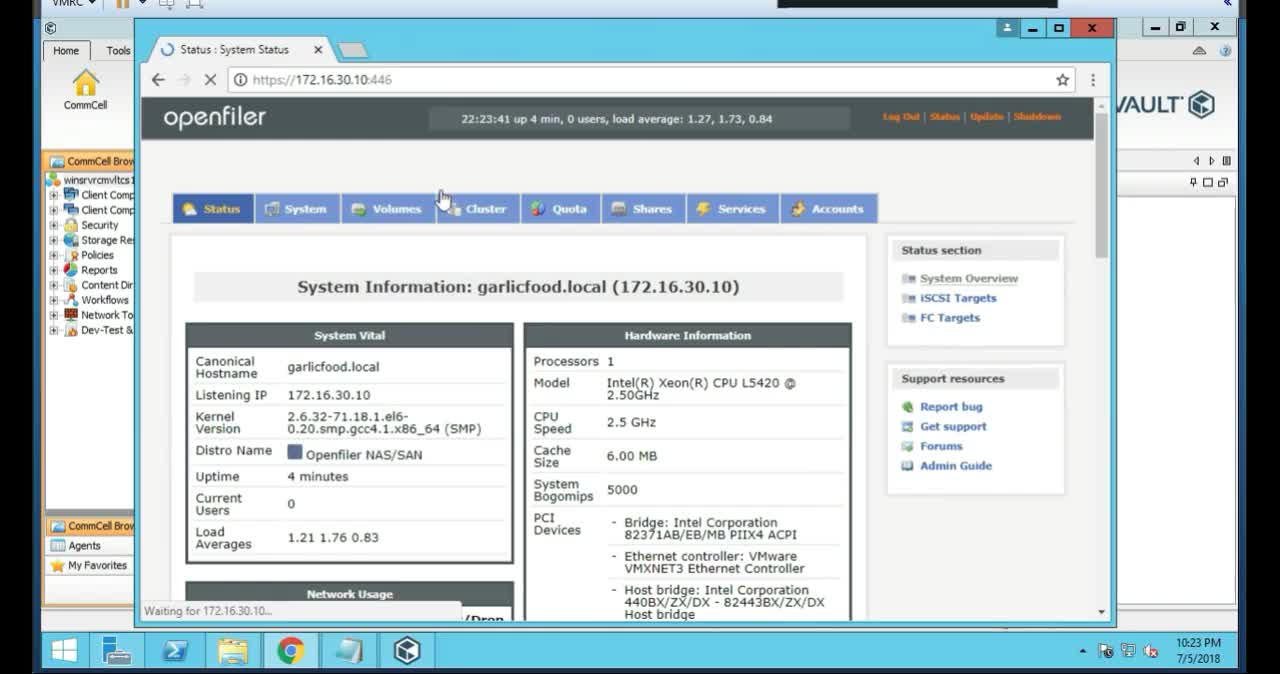 How to setup a storage library in CommVault #getajobinit #getajobintech