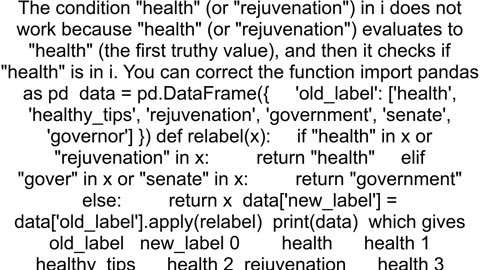 Error when applying function to a column in data frame